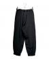 BLAMINK (ブラミンク) シルクドローストパンツ 7914-230-0390 ブラック サイズ:38：20000円