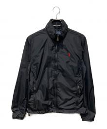 POLO RALPH LAUREN（ポロ・ラルフローレン）の古着「ナイロンジャケット」｜ブラック