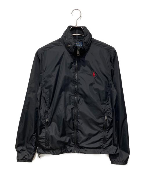 POLO RALPH LAUREN（ポロ・ラルフローレン）POLO RALPH LAUREN (ポロ・ラルフローレン) ナイロンジャケット ブラック サイズ:SPの古着・服飾アイテム