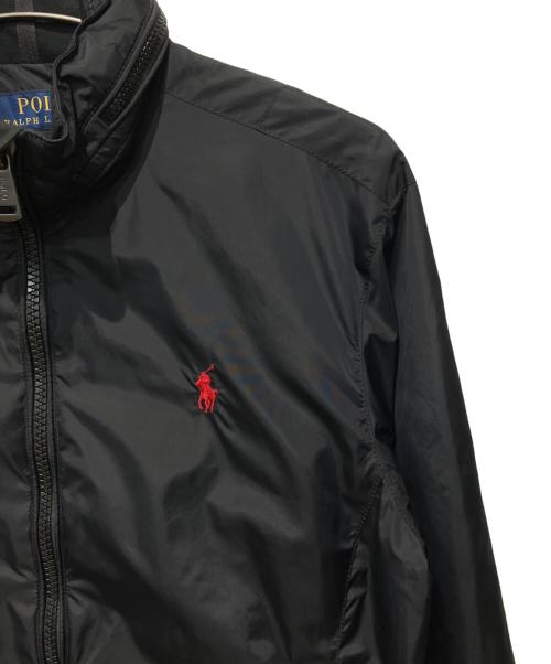 POLO RALPH LAUREN（ポロ・ラルフローレン）POLO RALPH LAUREN (ポロ・ラルフローレン) ナイロンジャケット ブラック サイズ:SPの古着・服飾アイテム