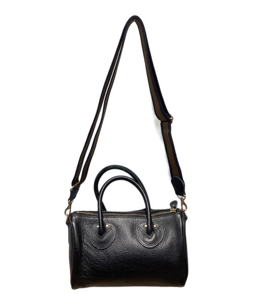 YOUNG & OLSEN The DRYGOODS STORE（ヤングアンドオルセン ザ ドライグッズストア）YOUNG & OLSEN The DRYGOODS STORE (ヤングアンドオルセン ザ ドライグッズストア) FRAMeWORK (フレームワーク) ボストンバッグ ブラックの古着・服飾アイテム