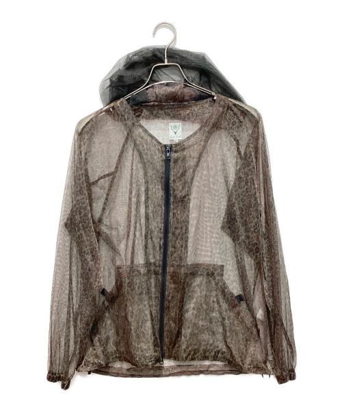 South2 West8（サウスツー ウエストエイト）south2 west8 (サウスツー ウエストエイト) Mesh Bush Parka ブラウン サイズ:Mの古着・服飾アイテム