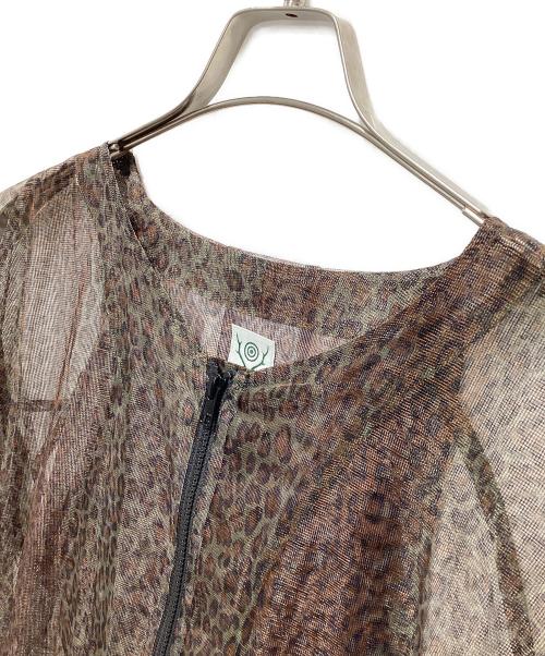 South2 West8（サウスツー ウエストエイト）south2 west8 (サウスツー ウエストエイト) Mesh Bush Parka ブラウン サイズ:Mの古着・服飾アイテム
