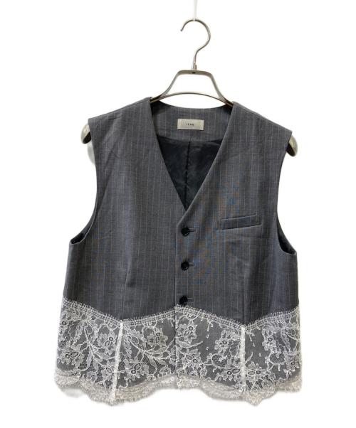 IENA（イエナ）IENA (イエナ) ヘムレースジレ グレー サイズ:SIZE Freeの古着・服飾アイテム