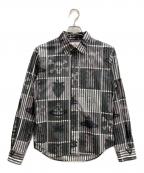 Vivienne Westwood manヴィヴィアン ウェストウッド マン）の古着「スカルプリントシャツ」｜グレー