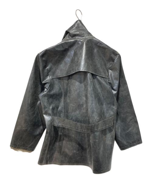 EURO VINTAGE（ユーロヴィンテージ）EURO VINTAGE (ユーロヴィンテージ) コーティング カーコート ブラック サイズ:56の古着・服飾アイテム