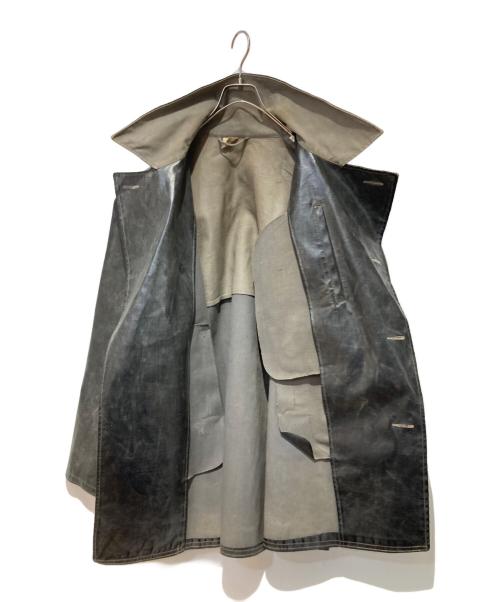 EURO VINTAGE（ユーロヴィンテージ）EURO VINTAGE (ユーロヴィンテージ) コーティング カーコート ブラック サイズ:56の古着・服飾アイテム