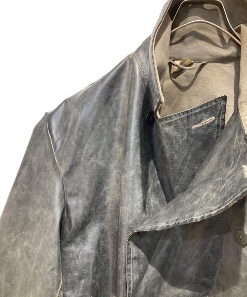 EURO VINTAGE（ユーロヴィンテージ）EURO VINTAGE (ユーロヴィンテージ) コーティング カーコート ブラック サイズ:56の古着・服飾アイテム