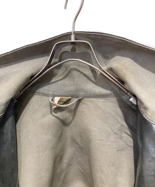 EURO VINTAGE（ユーロヴィンテージ）EURO VINTAGE (ユーロヴィンテージ) コーティング カーコート ブラック サイズ:56の古着・服飾アイテム