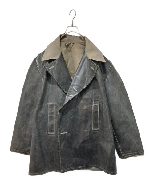 EURO VINTAGE（ユーロヴィンテージ）EURO VINTAGE (ユーロヴィンテージ) コーティング カーコート ブラック サイズ:56の古着・服飾アイテム