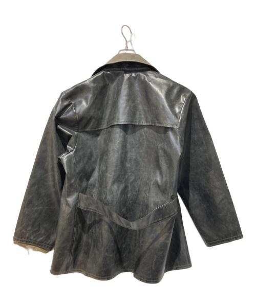 EURO VINTAGE（ユーロヴィンテージ）EURO VINTAGE (ユーロヴィンテージ) コーティング カーコート ブラック サイズ:56の古着・服飾アイテム