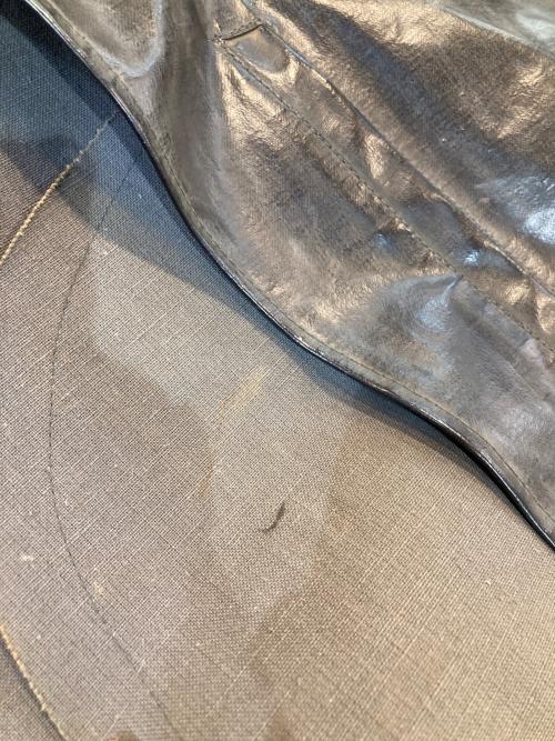 EURO VINTAGE（ユーロヴィンテージ）EURO VINTAGE (ユーロヴィンテージ) コーティング カーコート ブラック サイズ:56の古着・服飾アイテム