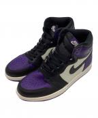NIKEナイキ）の古着「Air Jordan 1 Retro High OG "Court Purple"」｜パープル