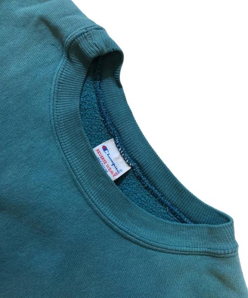 Champion REVERSE WEAVE（チャンピオン リバース ウィーブ）Champion REVERSE WEAVE (チャンピオン リバース ウィーブ) リバースウィーブスウェット ブルー サイズ:MEDIUMの古着・服飾アイテム
