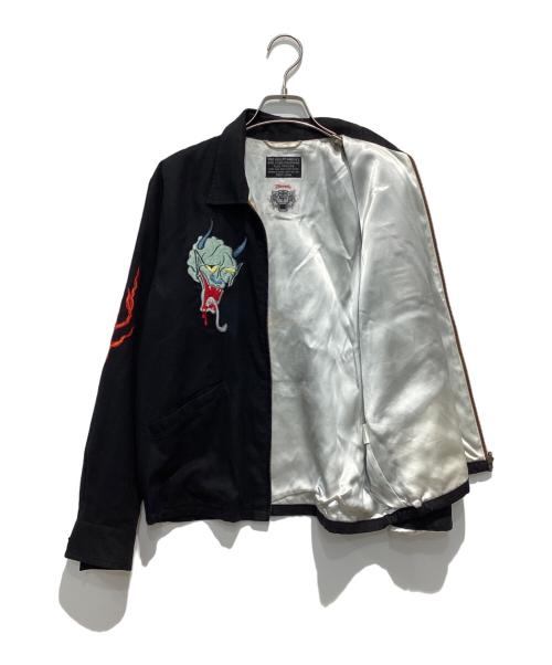 WACKO MARIA（ワコマリア）WACKO MARIA (ワコマリア) wolf's head (ウルフズヘッド) ベトナムジャケット ブラック サイズ:Sの古着・服飾アイテム