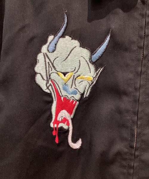 WACKO MARIA（ワコマリア）WACKO MARIA (ワコマリア) wolf's head (ウルフズヘッド) ベトナムジャケット ブラック サイズ:Sの古着・服飾アイテム