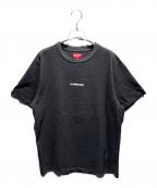 SUPREMEシュプリーム）の古着「Internationale S/S Top」｜ブラック