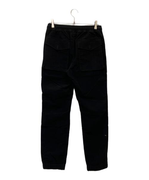 NUMBER (N)INE（ナンバーナイン）NUMBER (N)INE (ナンバーナイン) BOX POKET RIB PANTS STRETCH MOLESKIN ブラック サイズ:SIZE 3の古着・服飾アイテム