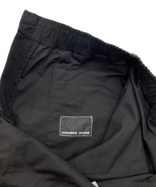 NUMBER (N)INE（ナンバーナイン）NUMBER (N)INE (ナンバーナイン) BOX POKET RIB PANTS STRETCH MOLESKIN ブラック サイズ:SIZE 3の古着・服飾アイテム