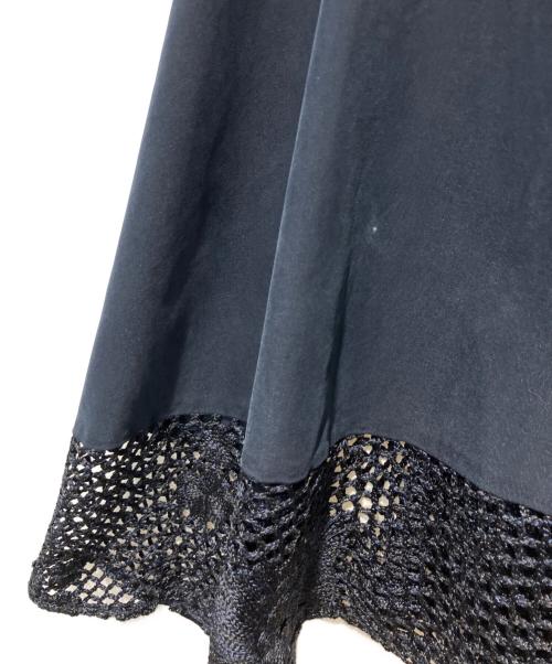 sahara（サハラ）sahara (サハラ) Patchwork Circular Top ネイビー サイズ:Freeの古着・服飾アイテム