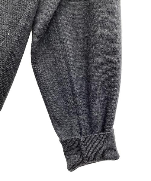 JOHN SMEDLEY（ジョンスメドレー）JOHN SMEDLEY (ジョンスメドレー) Vネックカーディガン チャコールグレー サイズ:Mの古着・服飾アイテム