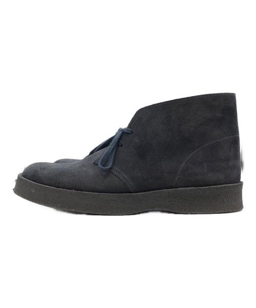 CLARKS ORIGINALS（クラークス オリジナルズ）CLARKS ORIGINALS (クラークス オリジナルズ) SHIPS (シップス) 別注DESERT BOOTS ブラック サイズ:26.5の古着・服飾アイテム