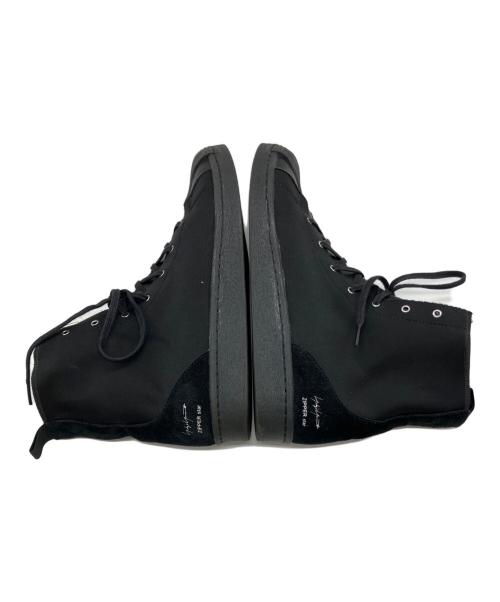 YOHJI YAMAMOTO（ヨウジヤマモト）YOHJI YAMAMOTO (ヨウジヤマモト) adidas (アディダス) YY ZIPPER STAR MIDハイカットスニーカー ブラック サイズ:29の古着・服飾アイテム