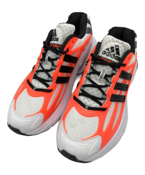 adidas（アディダス）adidas (アディダス) スニーカー ホワイト×オレンジ サイズ:30の古着・服飾アイテム