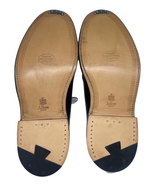 Alden（オールデン）Alden (オールデン) コードバン プレーントゥシューズ バーガンディー サイズ:8.5Dの古着・服飾アイテム