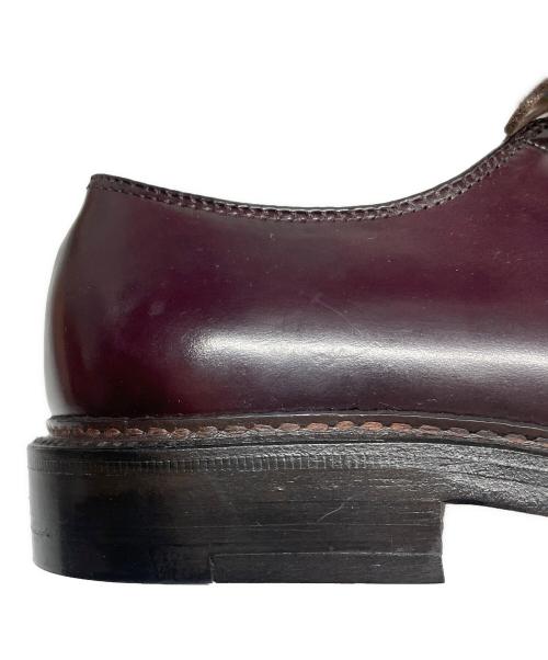 Alden（オールデン）Alden (オールデン) コードバン プレーントゥシューズ バーガンディー サイズ:8.5Dの古着・服飾アイテム