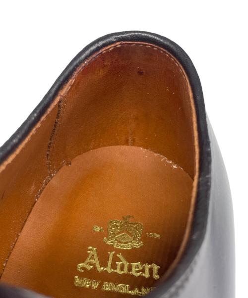 Alden（オールデン）Alden (オールデン) コードバン プレーントゥシューズ バーガンディー サイズ:8.5Dの古着・服飾アイテム