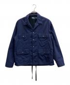 POLO RALPH LAURENポロ・ラルフローレン）の古着「ユーティリティーオーバーシャツ」｜ネイビー