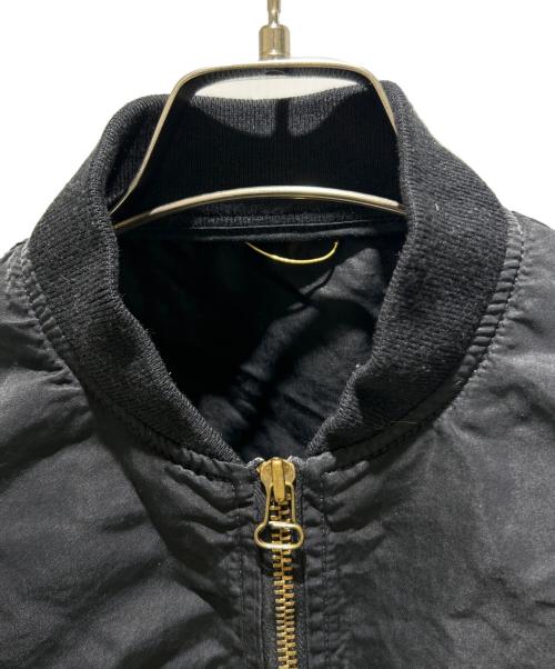 DEUXIEME CLASSE（ドゥーズィエム クラス）DEUXIEME CLASSE (ドゥーズィエム クラス) ミリタリーブルゾン ブラック サイズ:FREEの古着・服飾アイテム