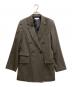 AMERI（アメリ）の古着「CLASSIC MINIMAL WARM TAILORED JACKET」｜ブラウン