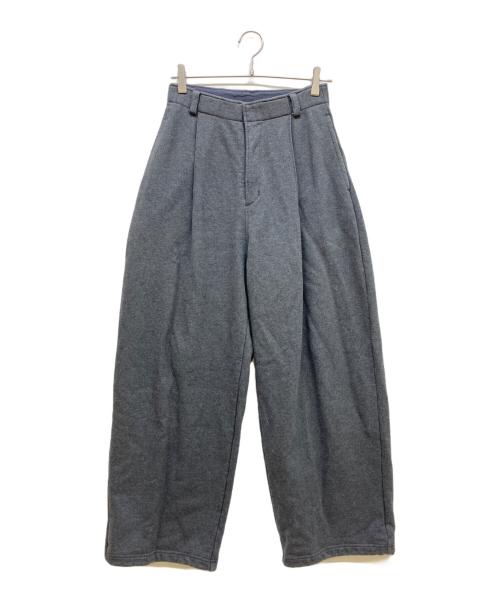 ETRE TOKYO（エトレトウキョウ）ETRE TOKYO (エトレトウキョウ) スウェットタックパンツ グレー サイズ:Sの古着・服飾アイテム