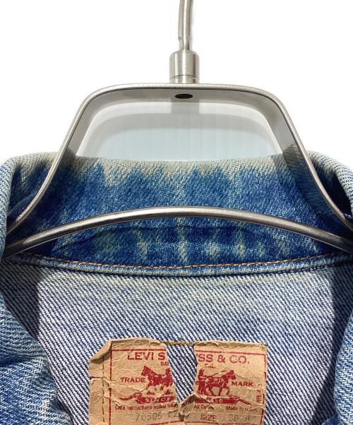 LEVI'S（リーバイス）LEVI'S (リーバイス) 70505 デニムジャケット ライトインディゴ サイズ:38Rの古着・服飾アイテム