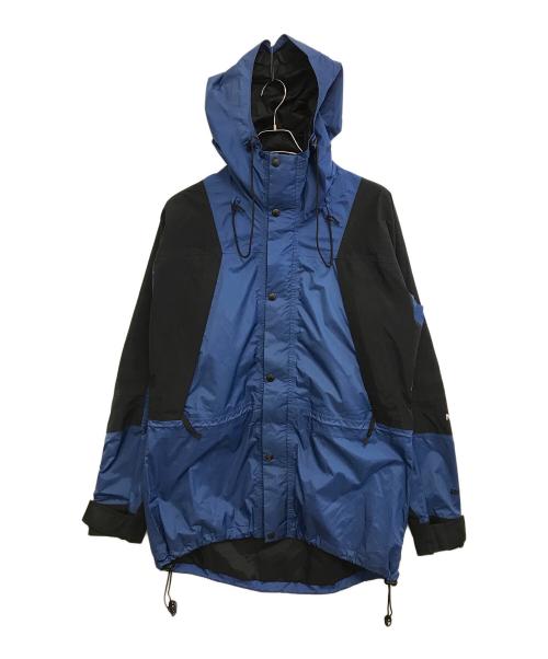 THE NORTH FACE（ザ ノース フェイス）THE NORTH FACE (ザ ノース フェイス) 90ｓゴアテックスナイロンジャケット ブルー×ブラック サイズ:Mの古着・服飾アイテム