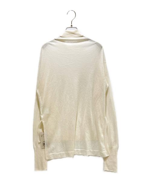 LE PHIL（ル フィル）LE PHIL (ル フィル) シアーウールタートルニット サイズ:F 未使用品の古着・服飾アイテム