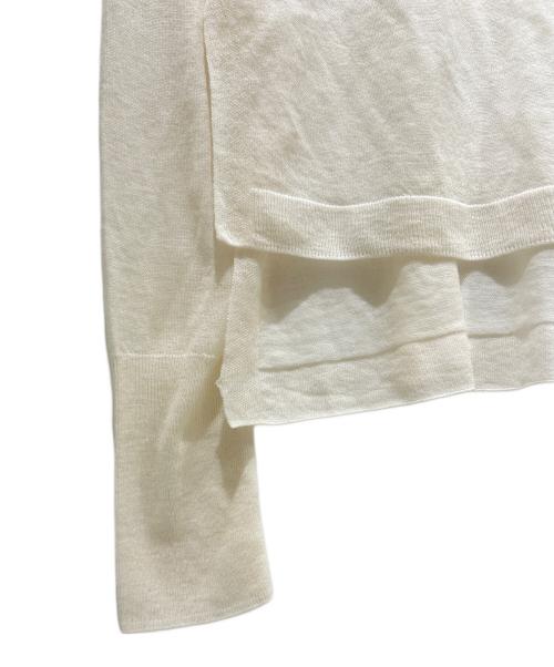 LE PHIL（ル フィル）LE PHIL (ル フィル) シアーウールタートルニット サイズ:F 未使用品の古着・服飾アイテム