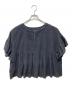 nest Robe (ネストローブ) リネンラッフル袖2wayブラウス グレー サイズ:Free：8000円