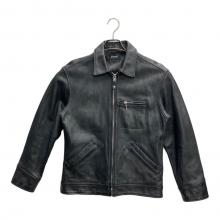 Schott（ショット）の古着「LEATHER TRACKER JACKET」｜ブラック