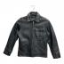 Schott（ショット）の古着「LEATHER TRACKER JACKET」｜ブラック