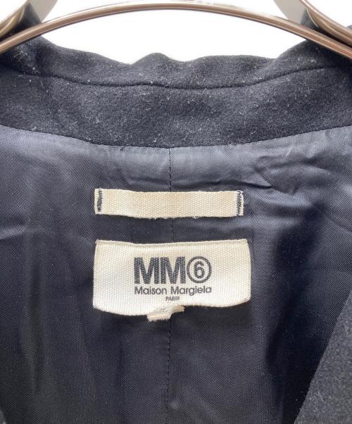 MM6 Maison Margiela（エムエムシックスメゾンマルジェラ）MM6 Maison Margiela (エムエムシックスメゾンマルジェラ) Wool chester Coat ブラック サイズ:40の古着・服飾アイテム
