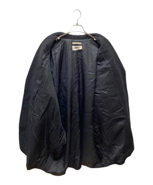 MM6 Maison Margiela（エムエムシックスメゾンマルジェラ）MM6 Maison Margiela (エムエムシックスメゾンマルジェラ) Wool chester Coat ブラック サイズ:40の古着・服飾アイテム