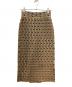 TAN (タン) CARVE WRAP SKIRT ベージュ サイズ:F 未使用品：9000円