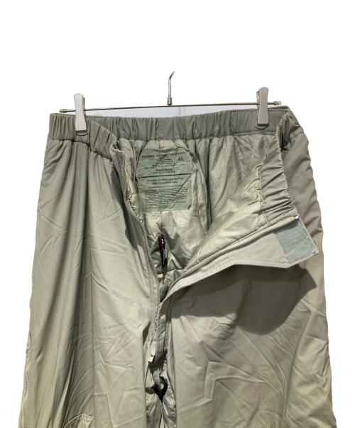 US ARMY（ユーエスアーミー）US ARMY (ユーエスアーミー) ECWCS GEN3 LEVEL7 EXTREME COLD WEATHER TROUSERS グレー サイズ:MRの古着・服飾アイテム