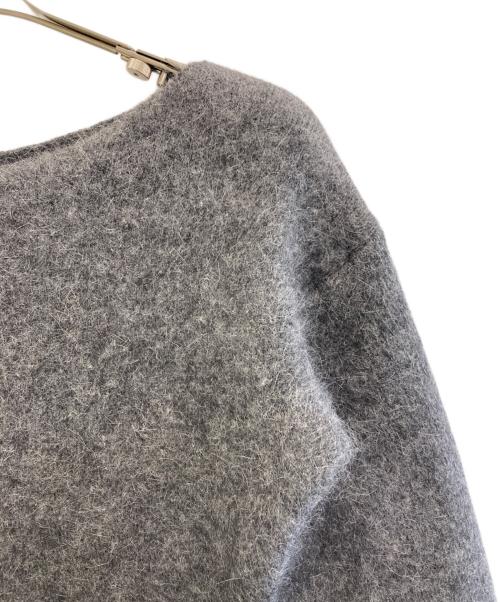 THE TOE（ザ・トゥー）THE TOE (ザ・トゥー) Richmond Angora Sweater グレー サイズ:SIZE Sの古着・服飾アイテム