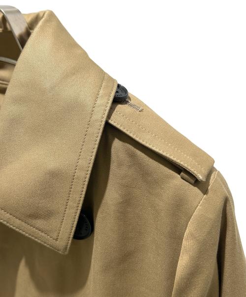 HYKE（ハイク）HYKE (ハイク) TRENCH COAT 17005/トレンチコート 17005 ブラウン サイズ:1 未使用品の古着・服飾アイテム