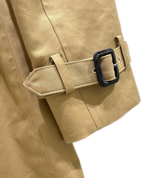 HYKE（ハイク）HYKE (ハイク) TRENCH COAT 17005/トレンチコート 17005 ブラウン サイズ:1 未使用品の古着・服飾アイテム