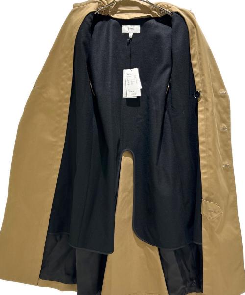 HYKE（ハイク）HYKE (ハイク) TRENCH COAT 17005/トレンチコート 17005 ブラウン サイズ:1 未使用品の古着・服飾アイテム